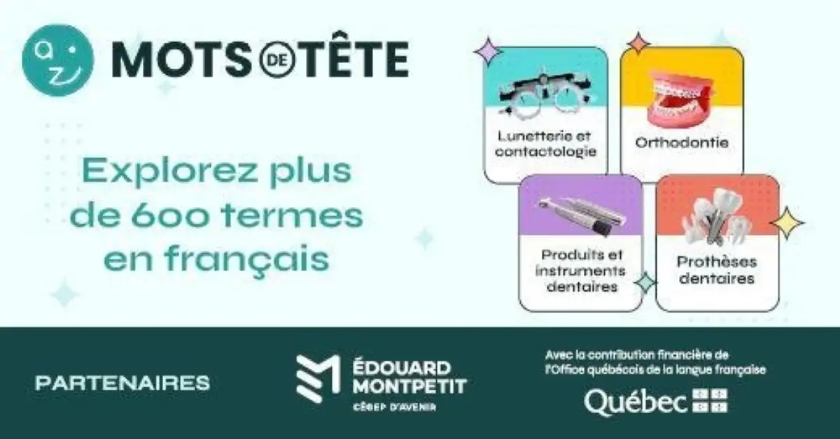 Visuel promotionnel du site mots de tête