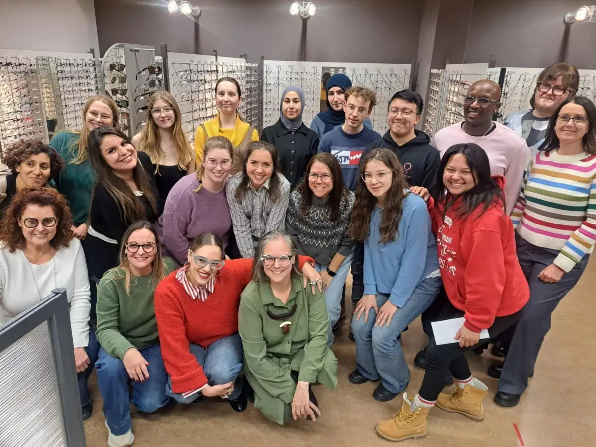 participants au défis lunetterie