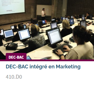 DEC-BAC intégré en Marketing
